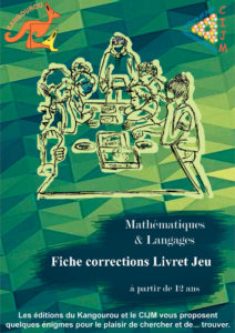 Fiche corrections livret Jeu